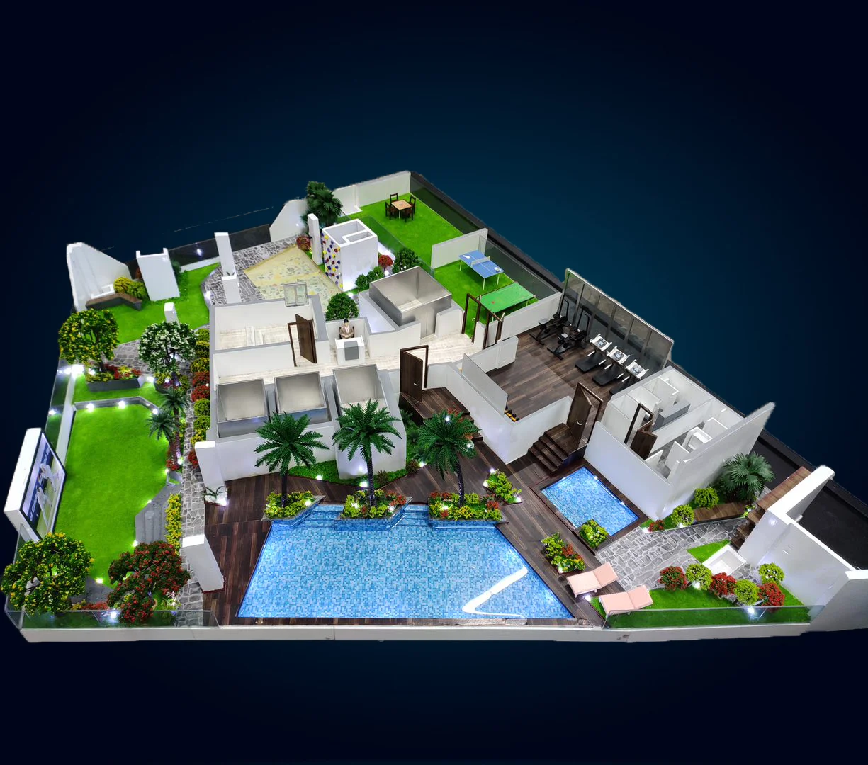 Interactive Site Masterplan Model