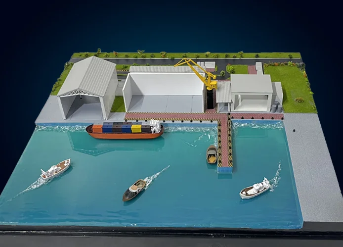 Industrial Showroom & Retail Outlet Scale Model